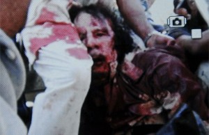 Gadhafi Photo Dead