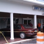 Car Crashes Into DMV In Fayetteville