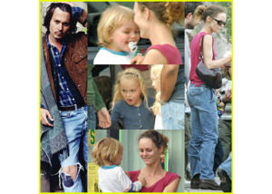 Johnny Depp And Family