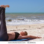 Yoga Reclined Staff Pose